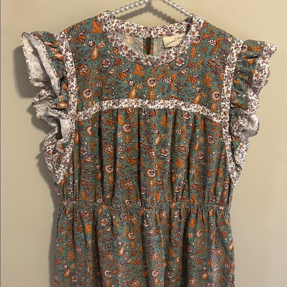 Universal thread Dress with Ruffle Sleeves size 1x - Picture 2 of 6